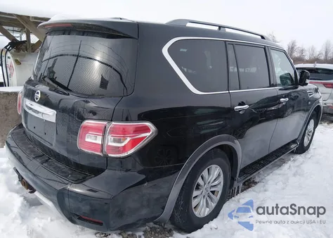 2018 Nissan Armada Sv из США, поврежденный, VIN JN8AY2NC5J9551568